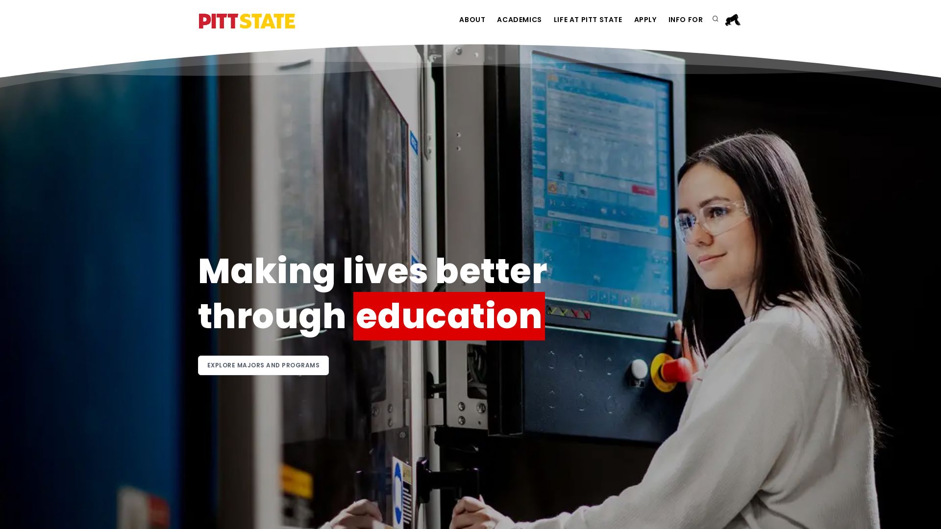 Webseitenstatus pittstate.edu ist   ONLINE