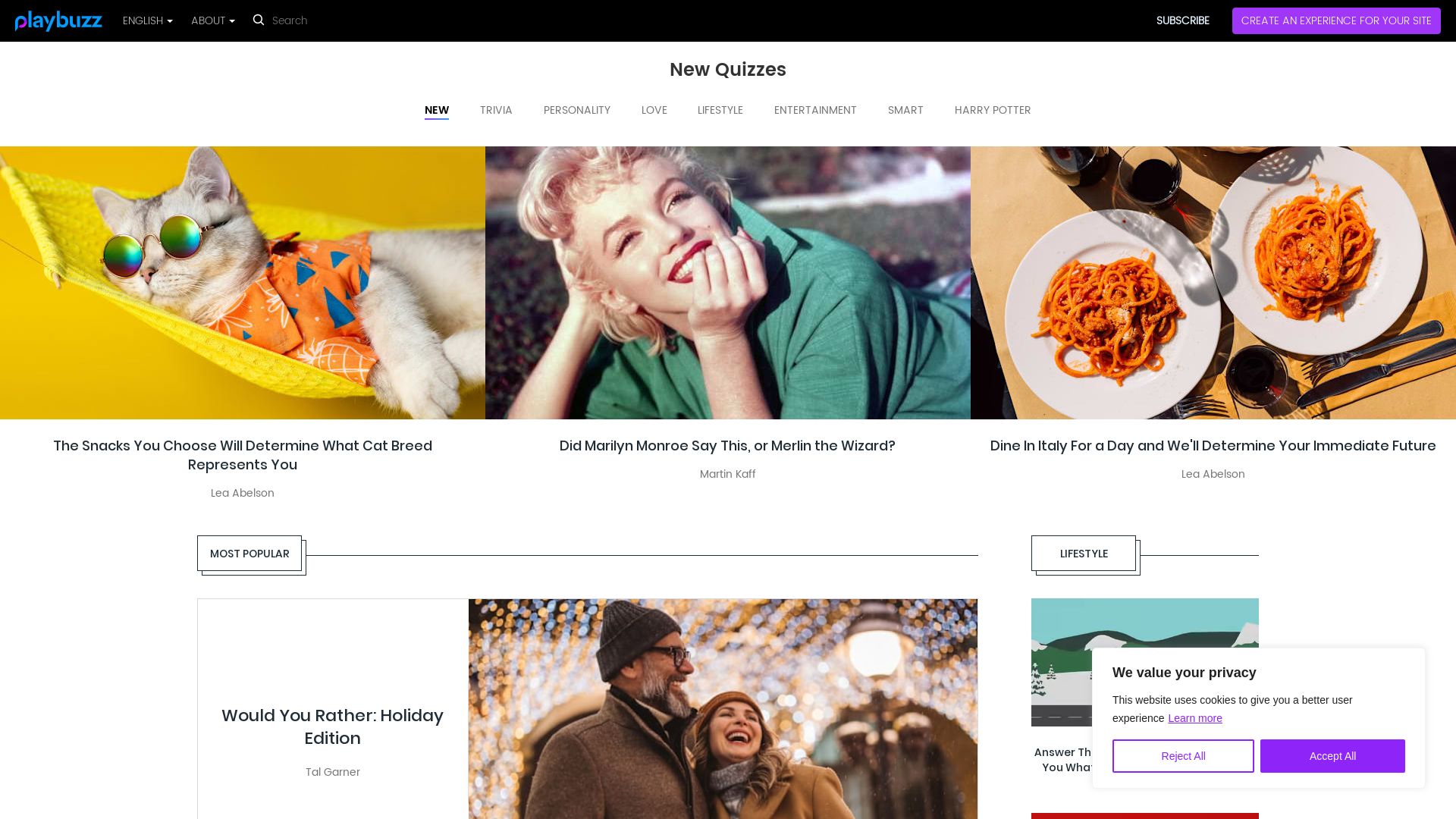 Webseitenstatus playbuzz.com ist   ONLINE