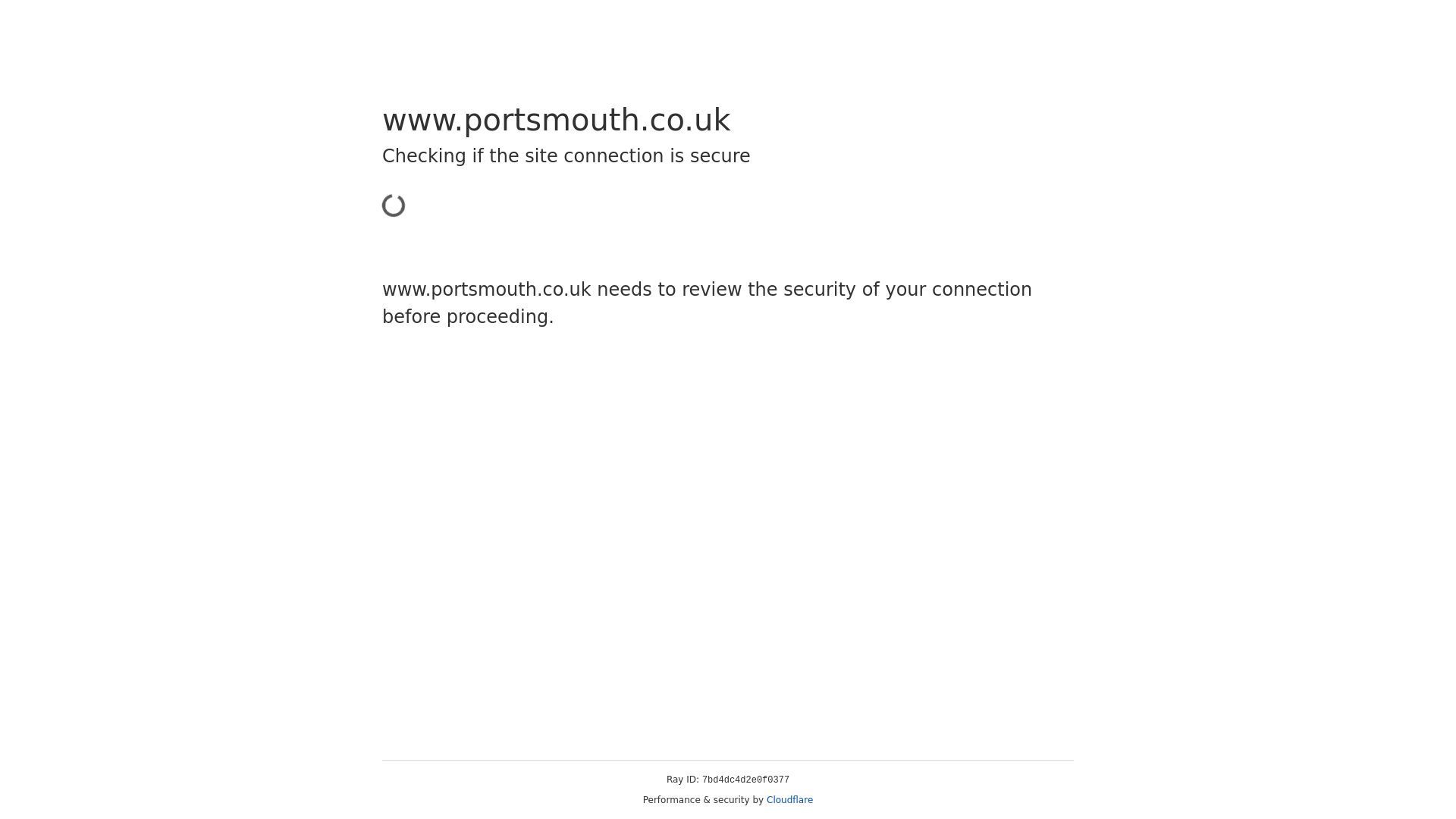Webseitenstatus portsmouth.co.uk ist   ONLINE