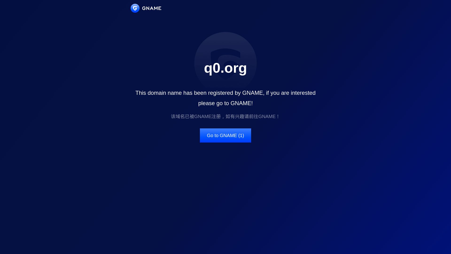 Webseitenstatus q0.org ist   ONLINE