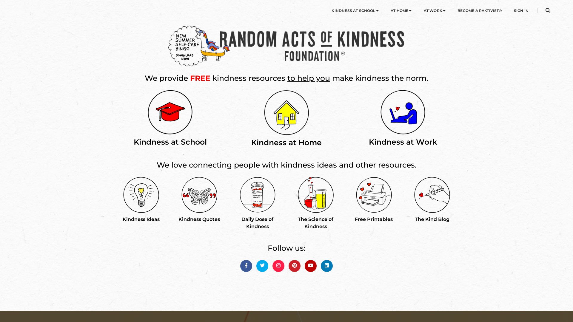 Webseitenstatus randomactsofkindness.org ist   ONLINE