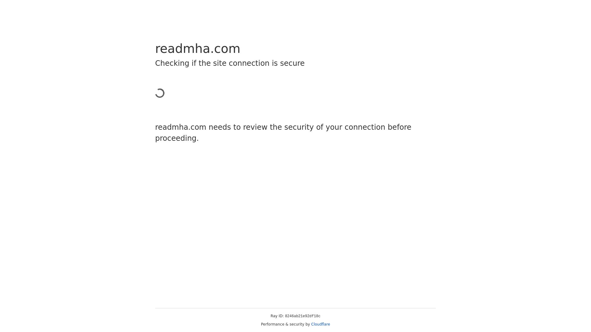 Webseitenstatus readmha.com ist   ONLINE