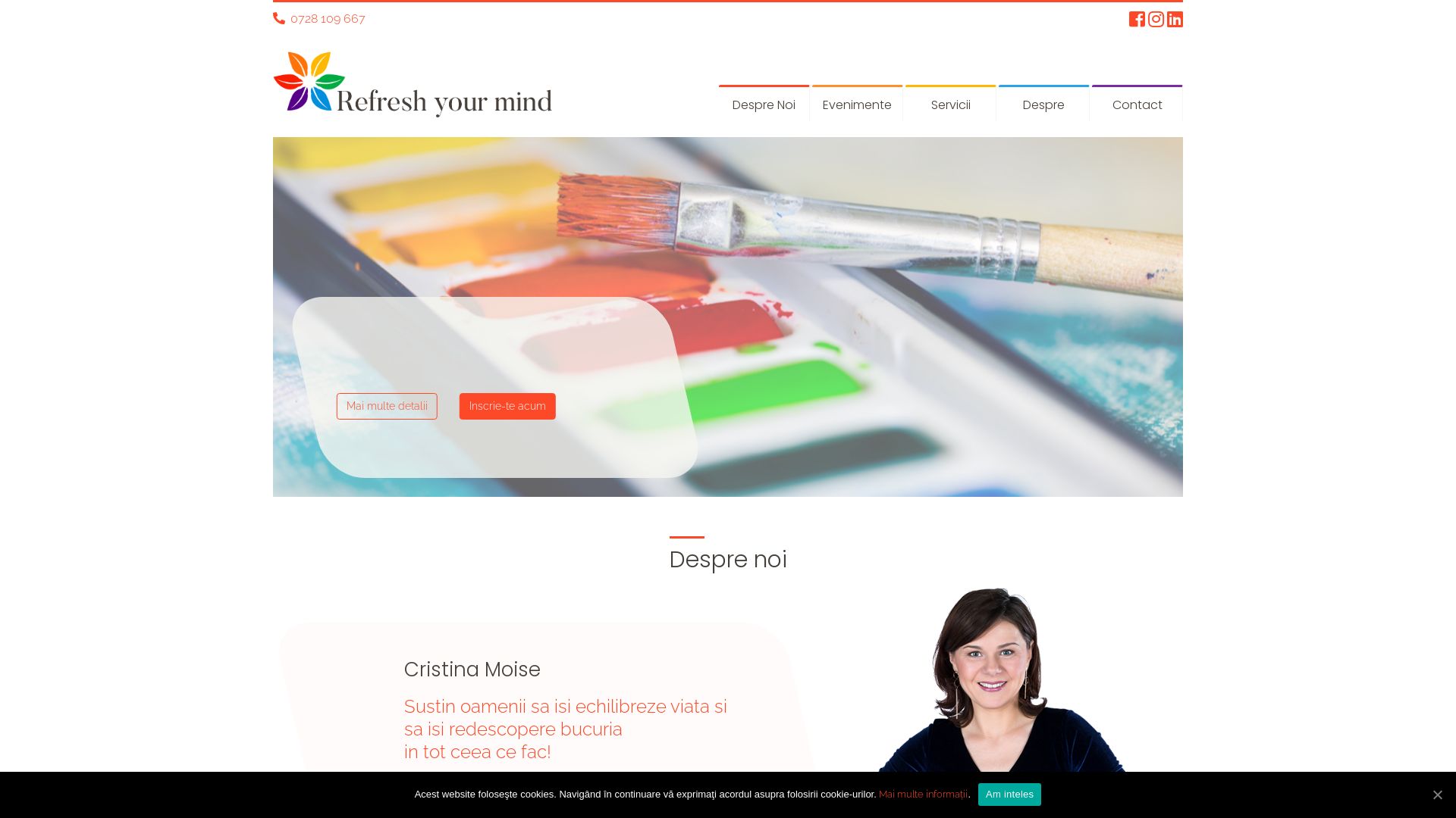 Webseitenstatus refreshyourmind.ro ist   ONLINE