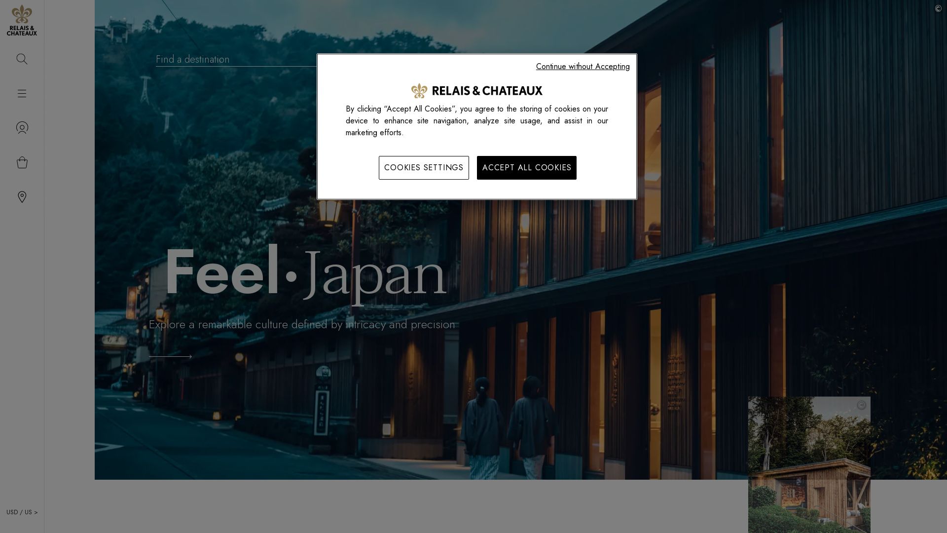 Webseitenstatus relaischateaux.com ist   ONLINE