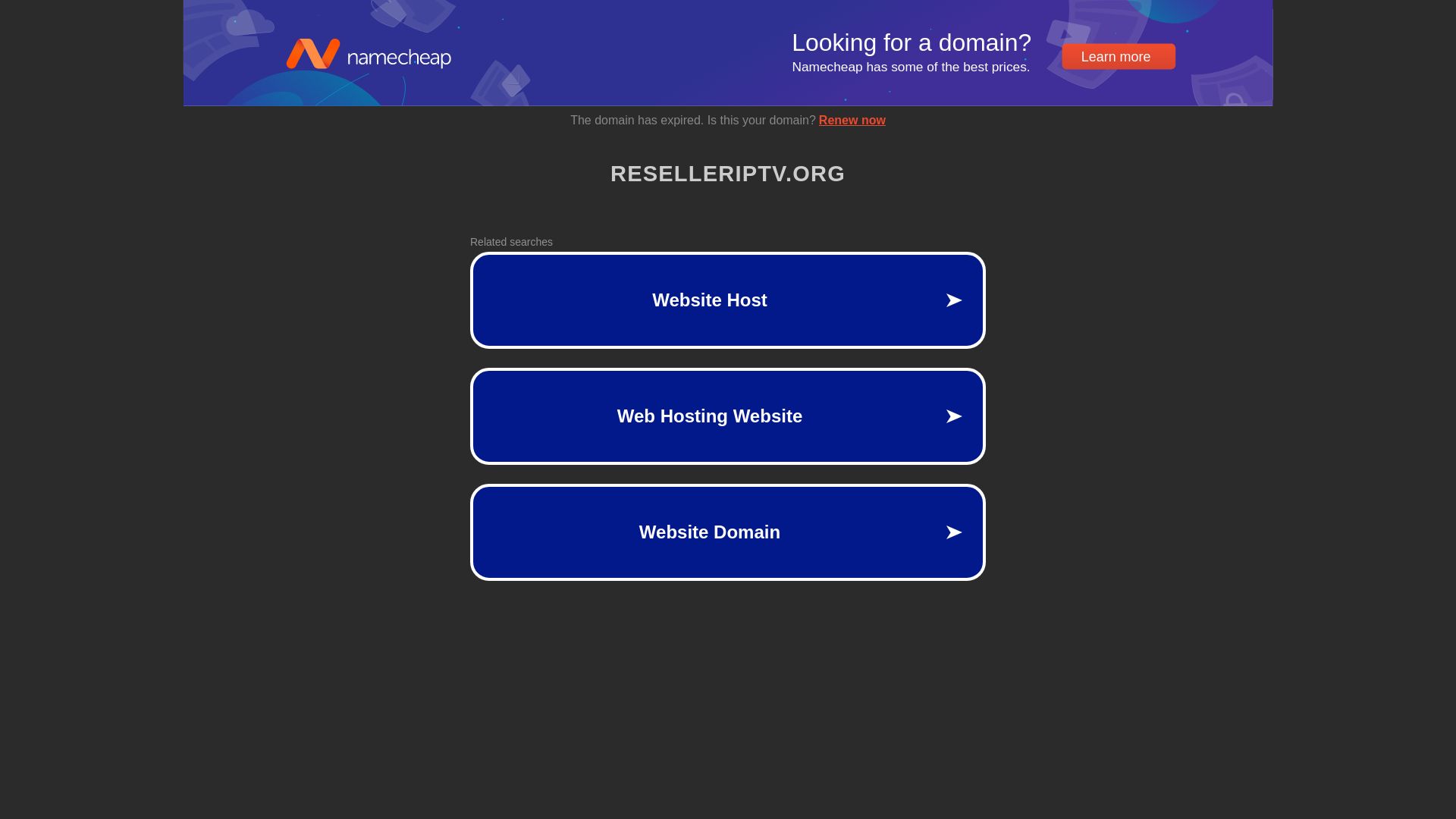 Webseitenstatus reselleriptv.org ist   ONLINE