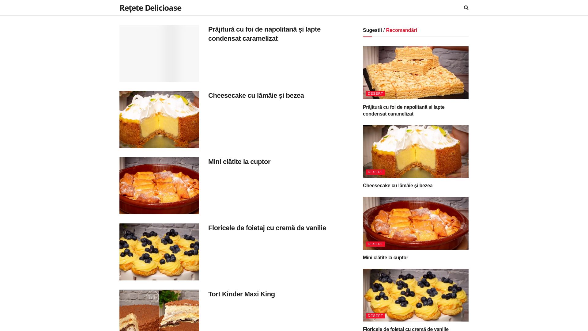 Webseitenstatus retete-delicioase.ro ist   ONLINE