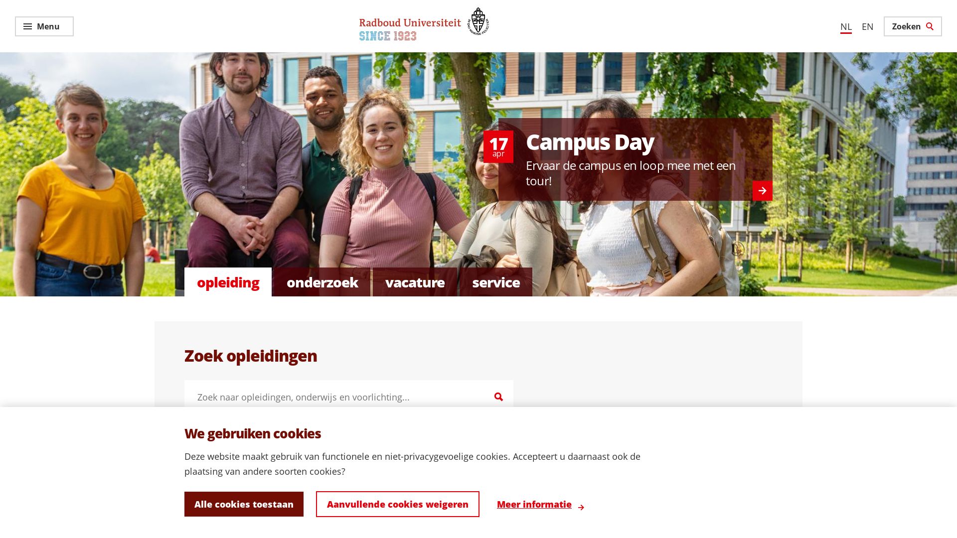 Webseitenstatus ru.nl ist   ONLINE