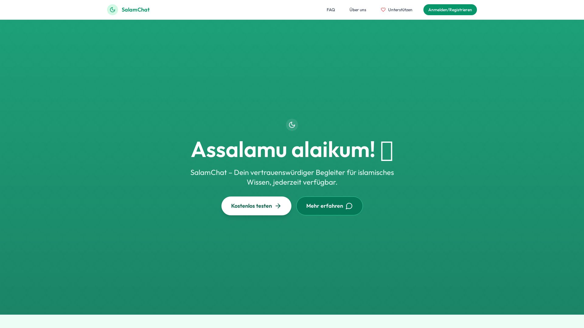 Webseitenstatus salamchat.de ist   ONLINE