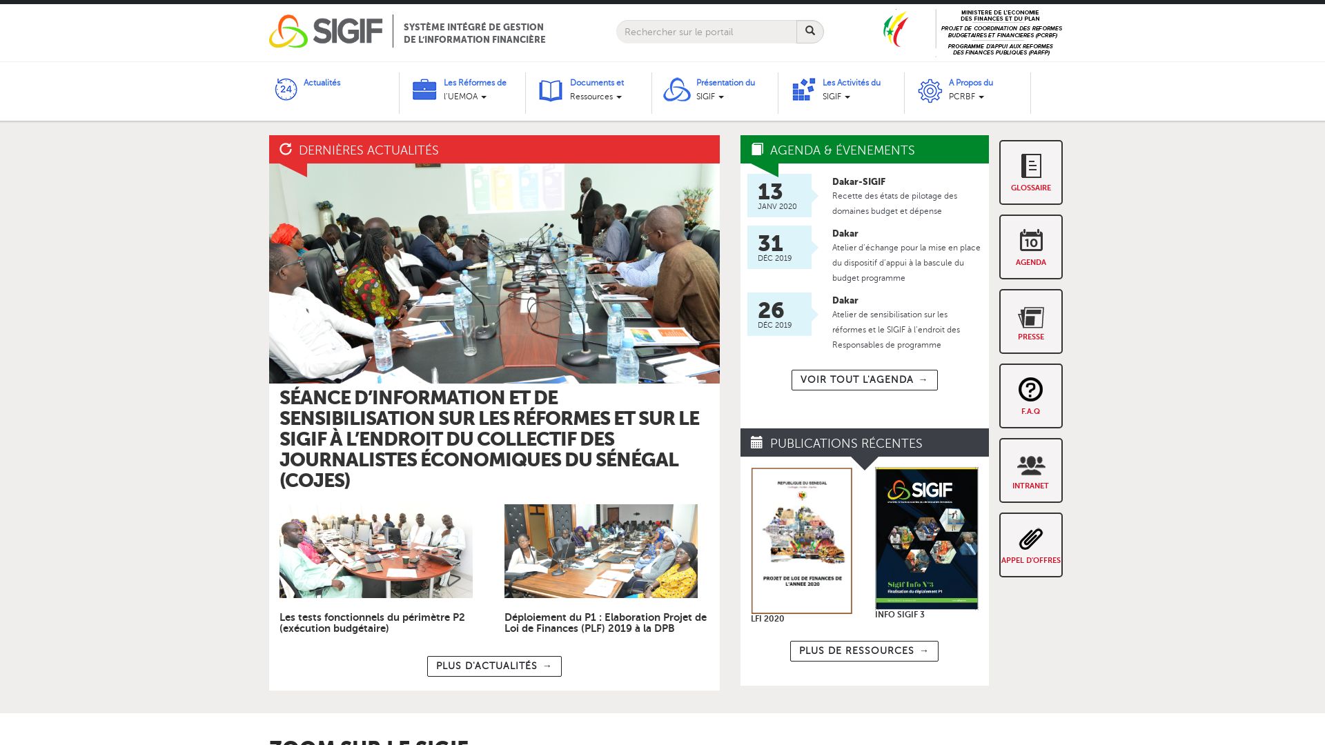 Webseitenstatus sigif.org ist   ONLINE