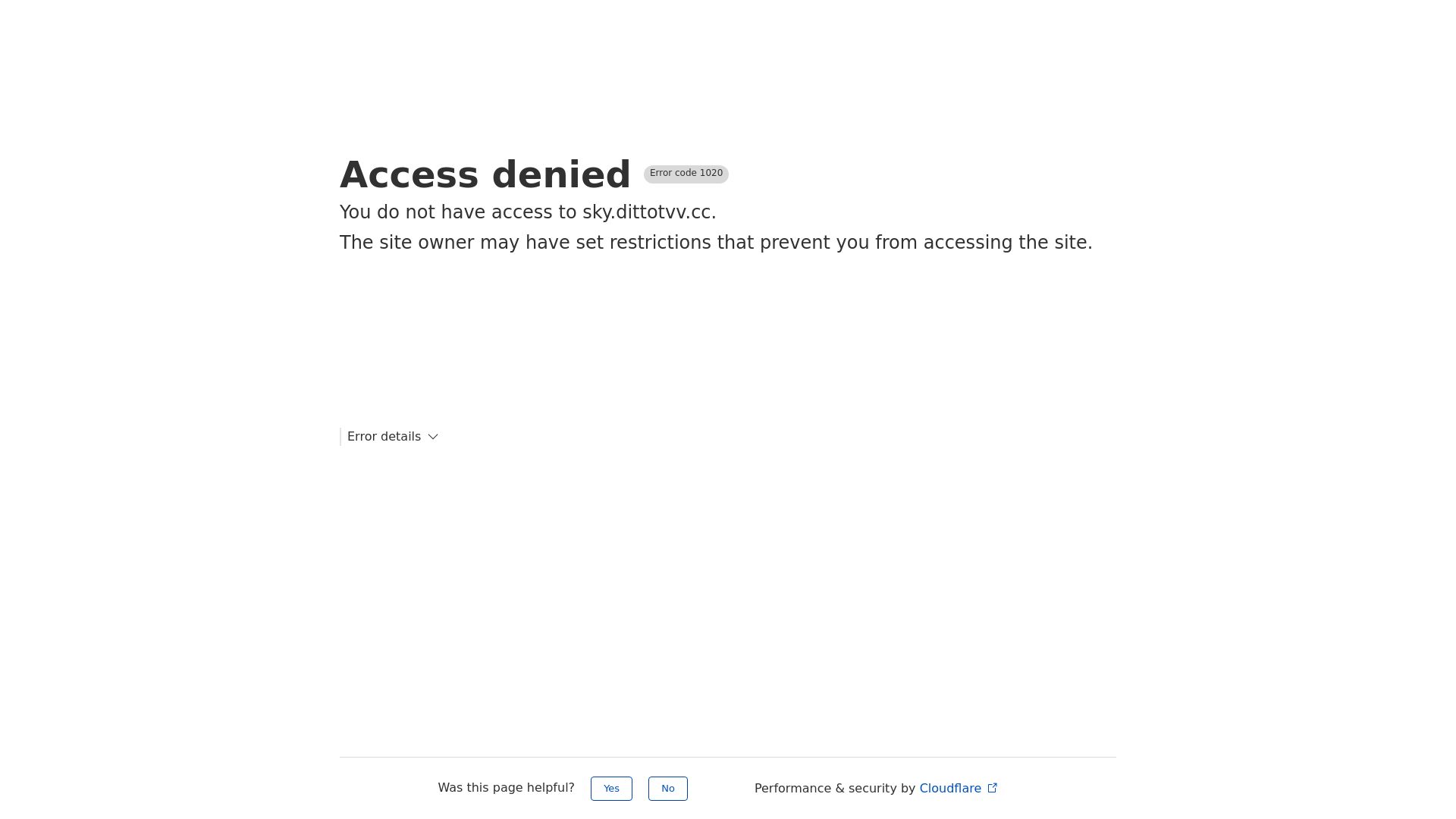 Webseitenstatus sky.dittotv.co ist   ONLINE