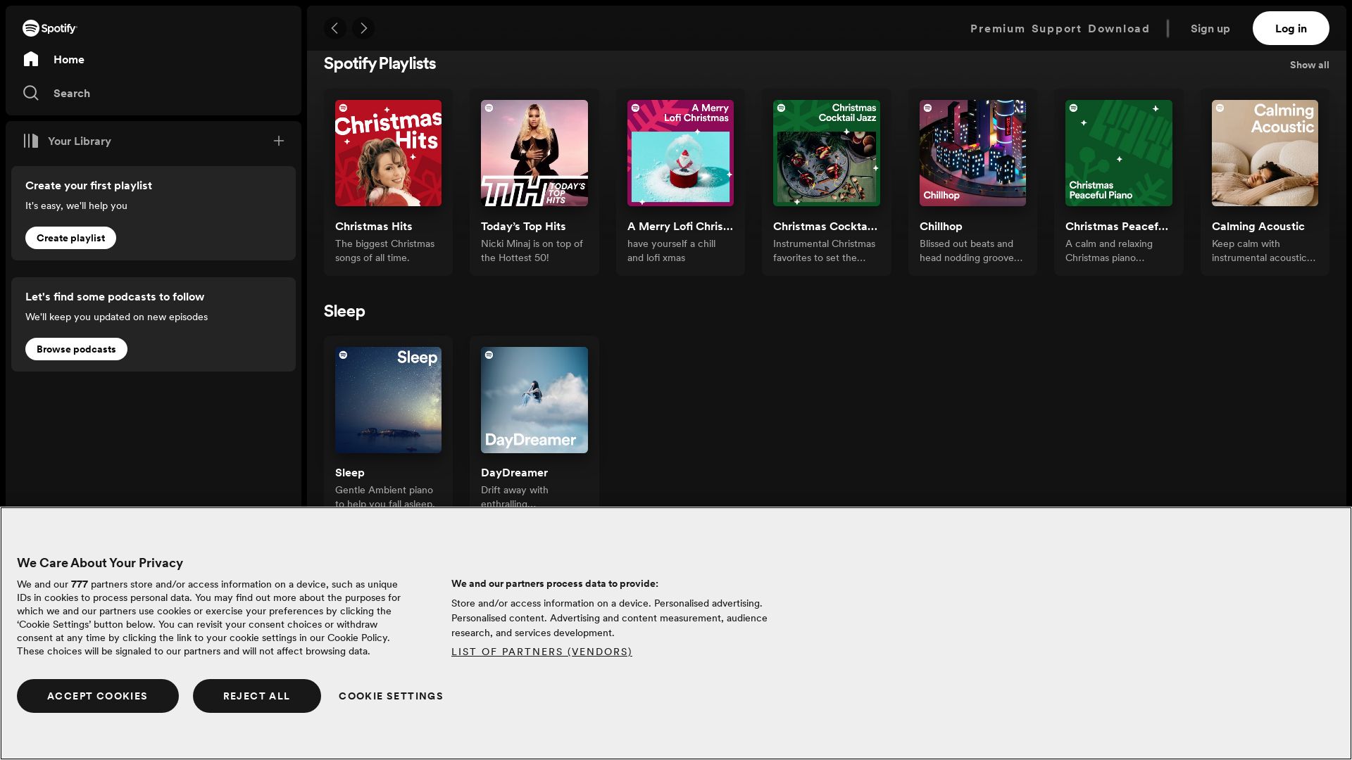 Webseitenstatus spotify.com ist   ONLINE