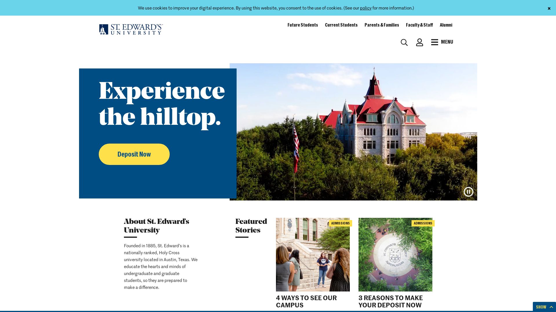 Webseitenstatus stedwards.edu ist   ONLINE