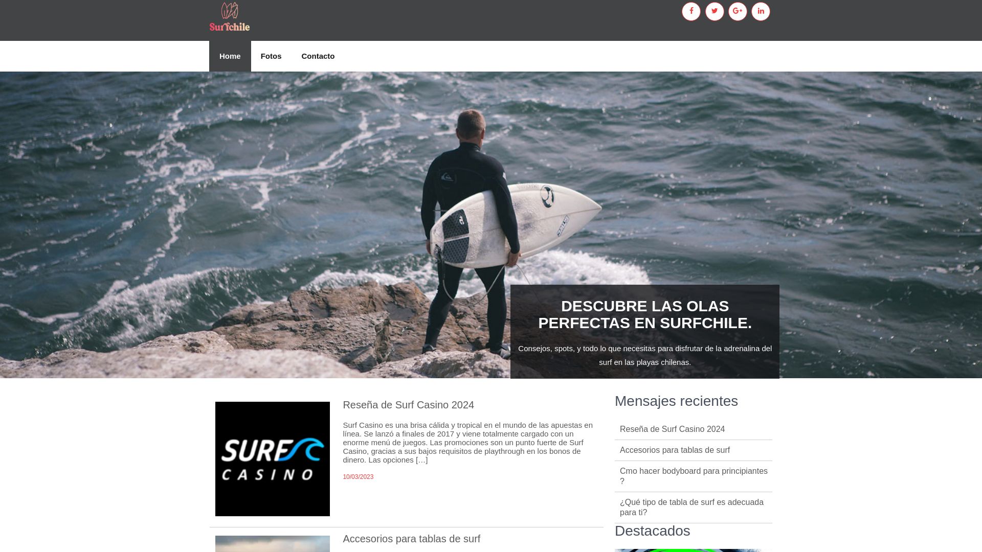 Webseitenstatus surfchile.cl ist   ONLINE
