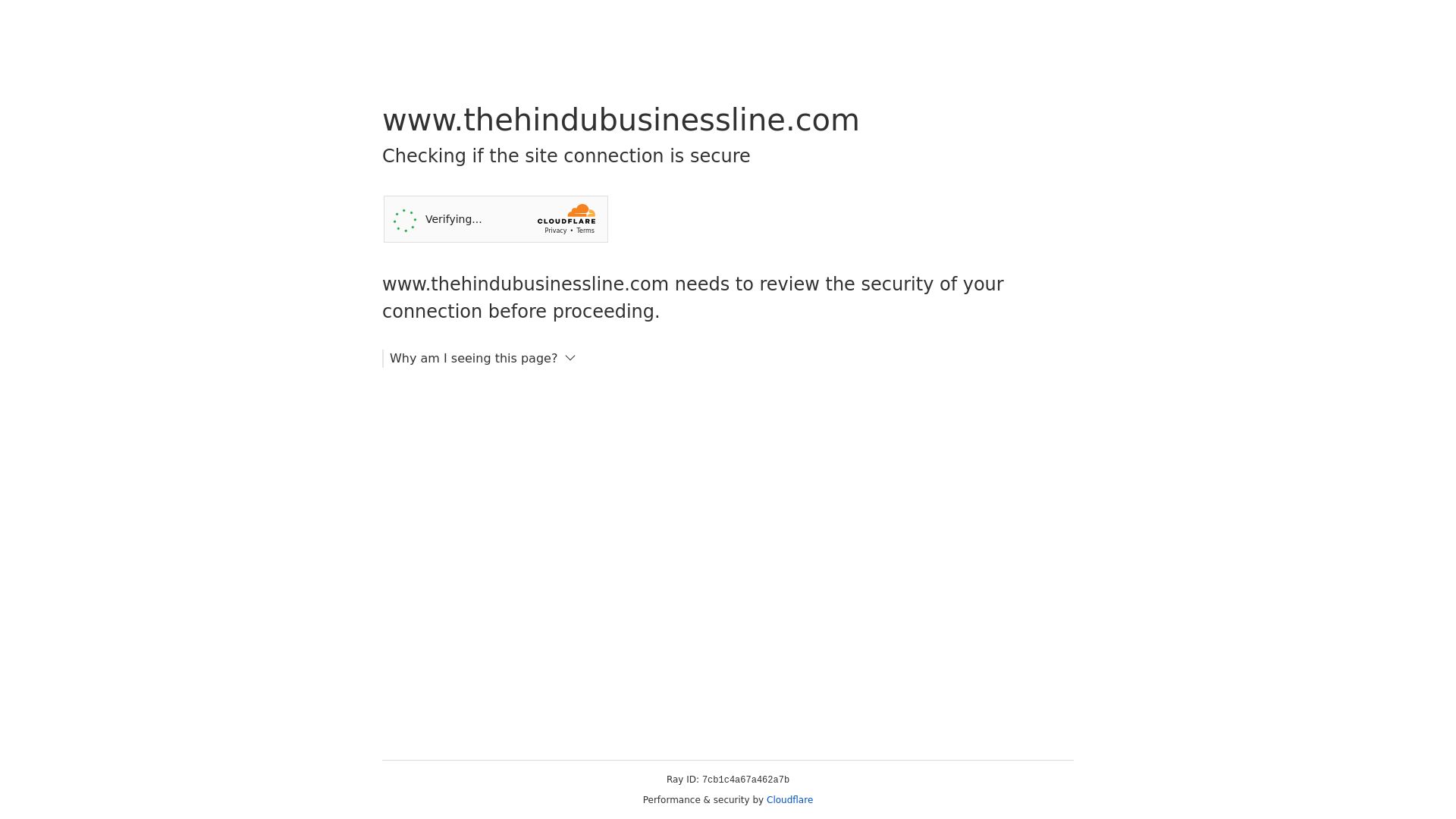 Webseitenstatus thehindubusinessline.com ist   ONLINE