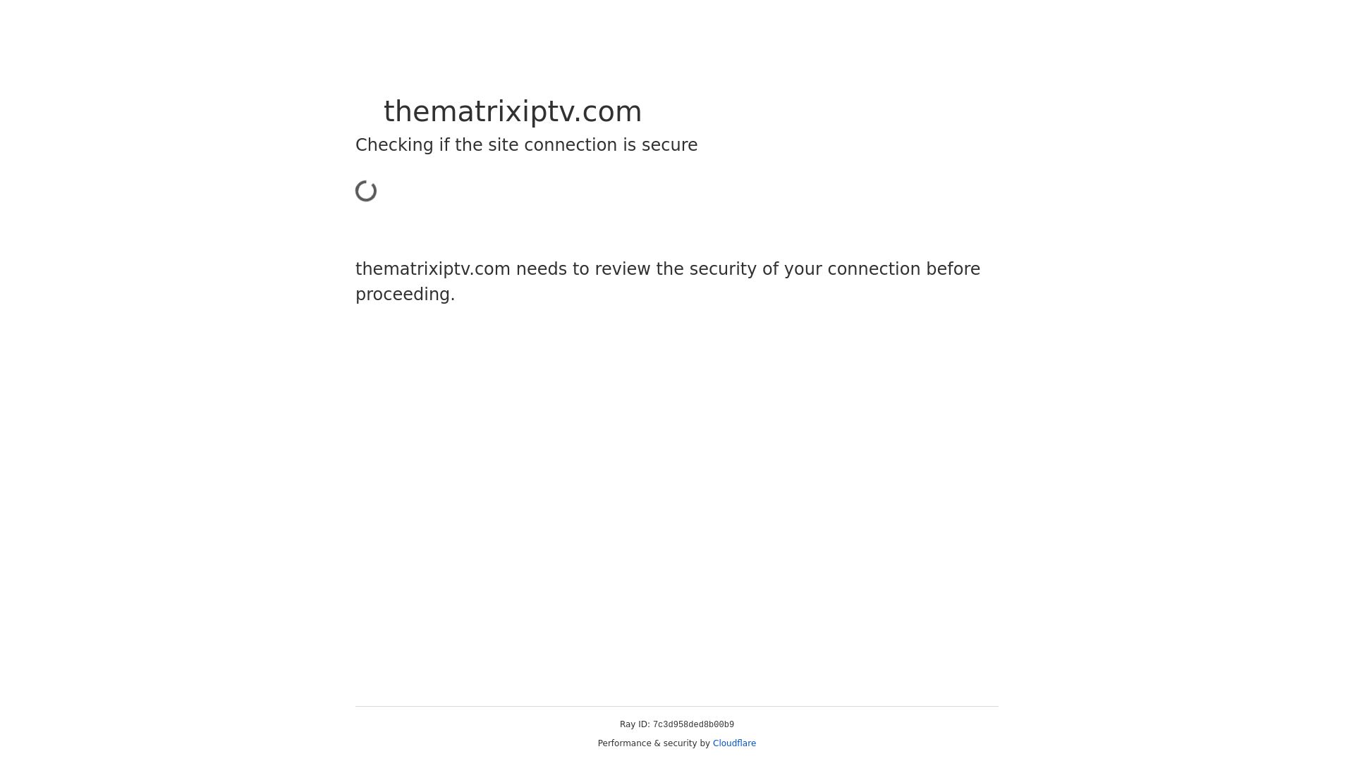 Webseitenstatus thematrixiptv.com ist   ONLINE
