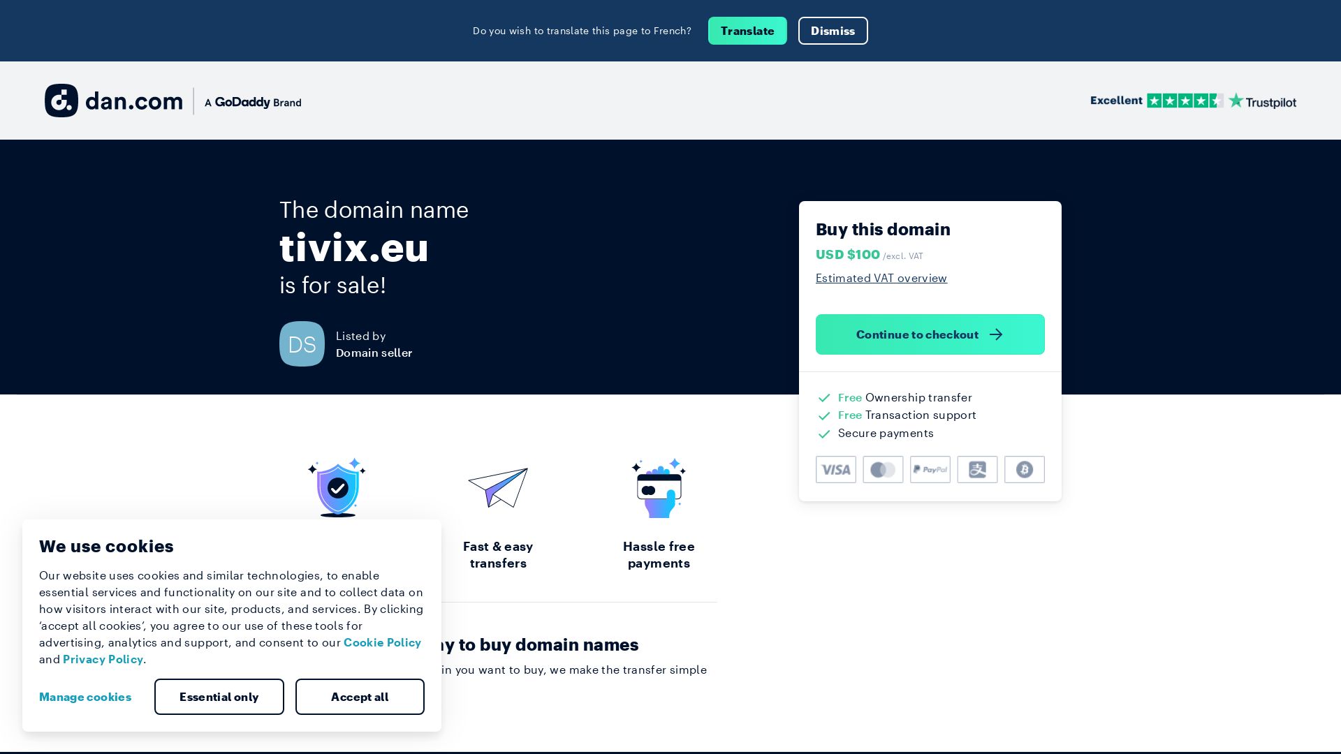 Webseitenstatus tivix.eu ist   ONLINE
