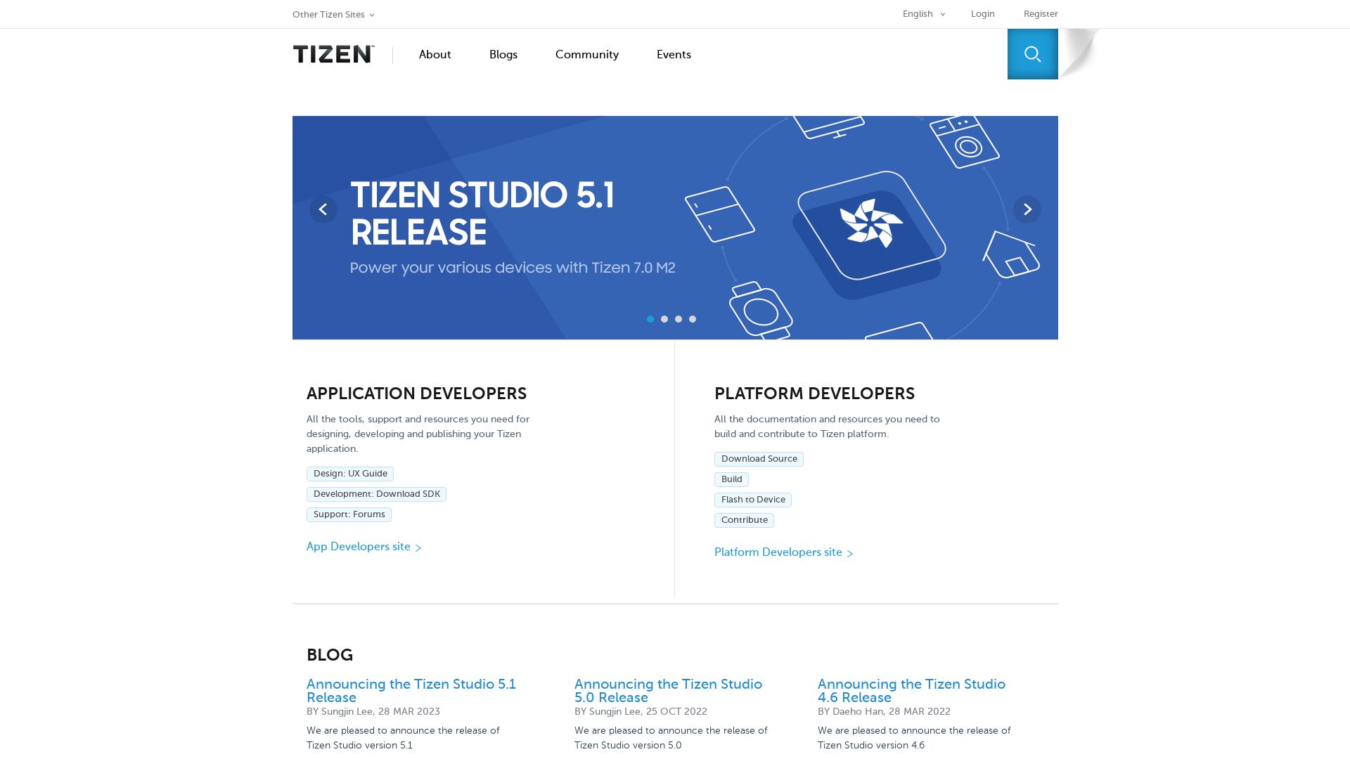 Webseitenstatus tizen.org ist   ONLINE