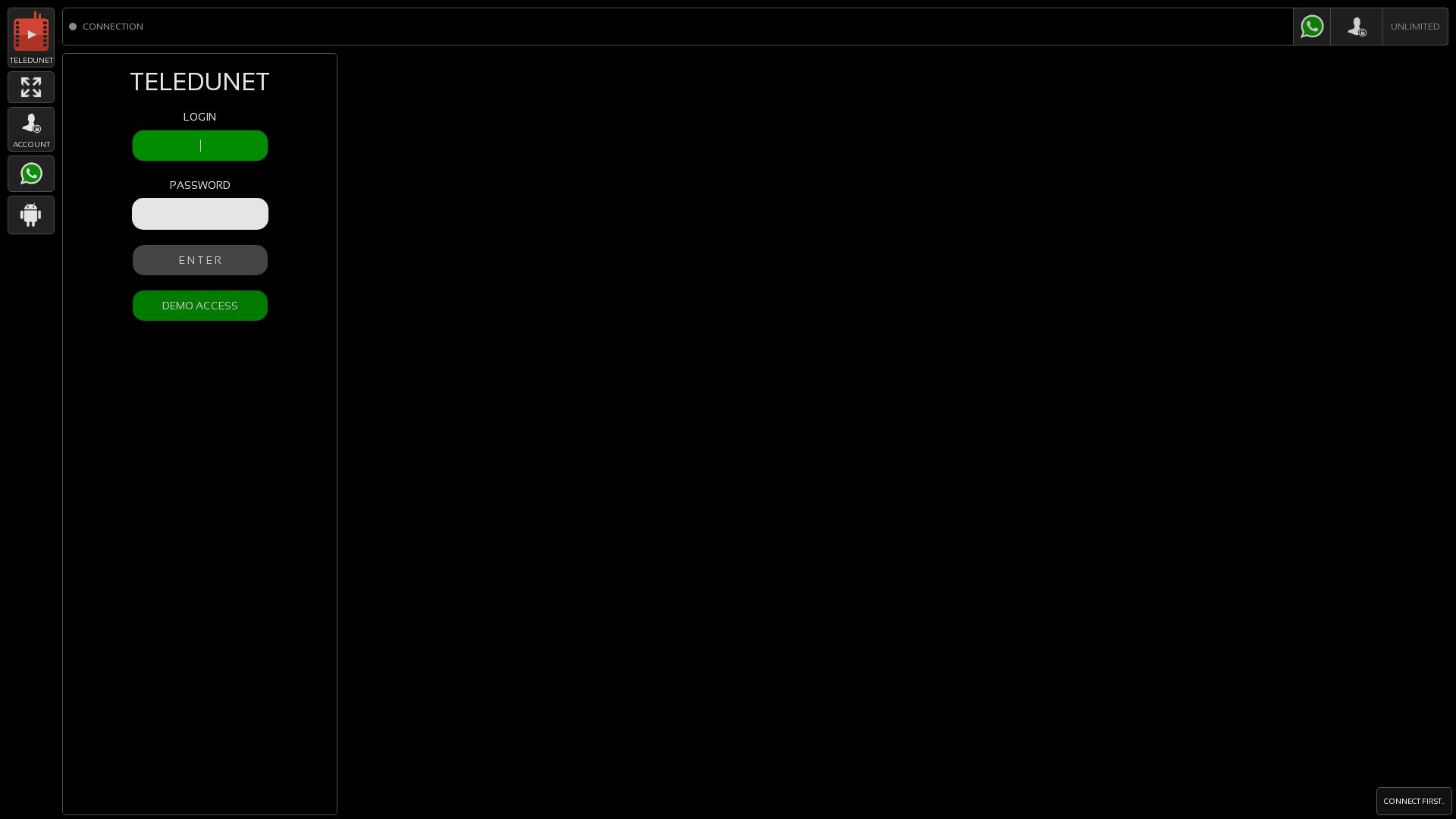 Webseitenstatus tv.teledunet.com ist   ONLINE