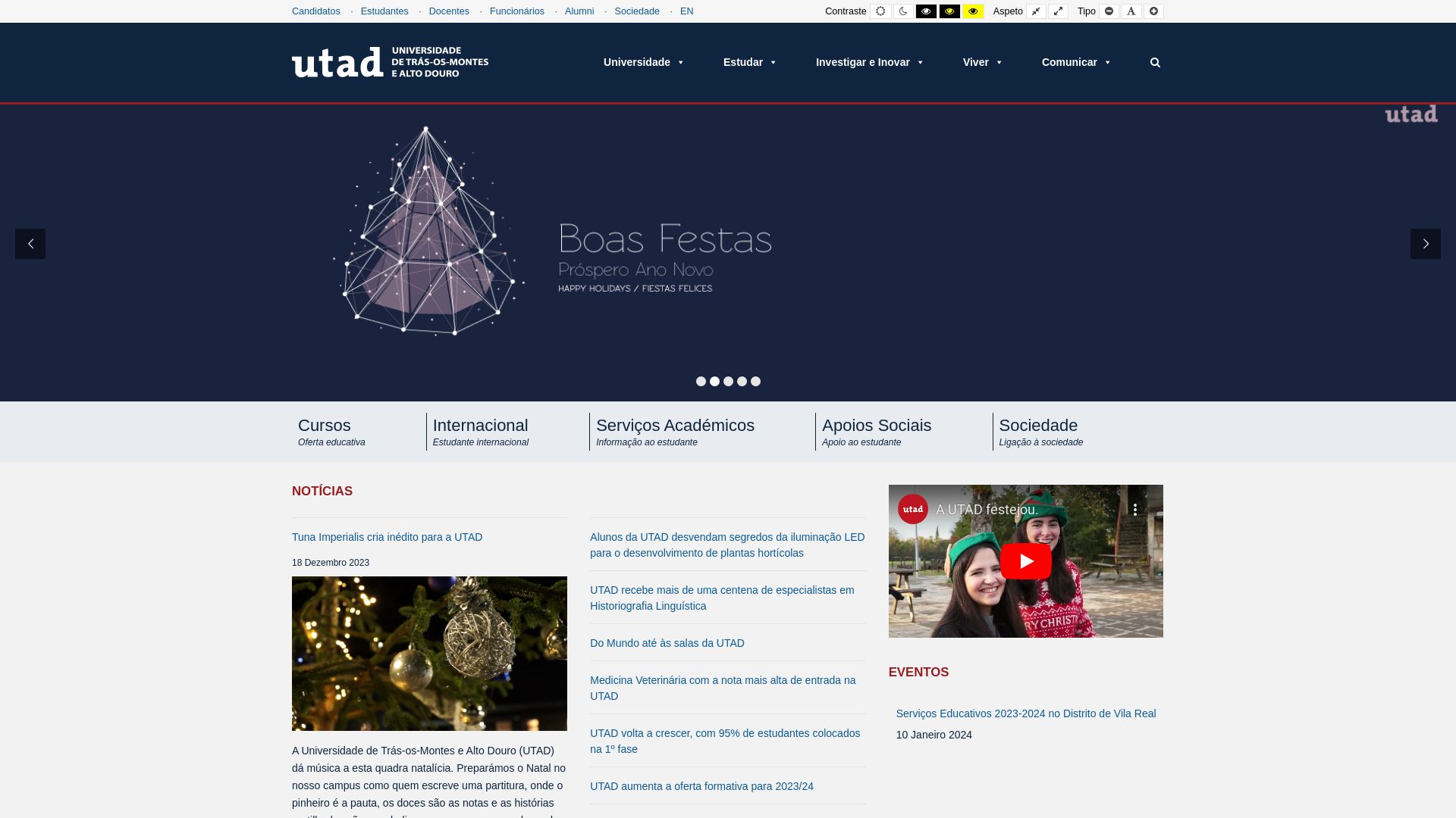 Webseitenstatus utad.pt ist   ONLINE