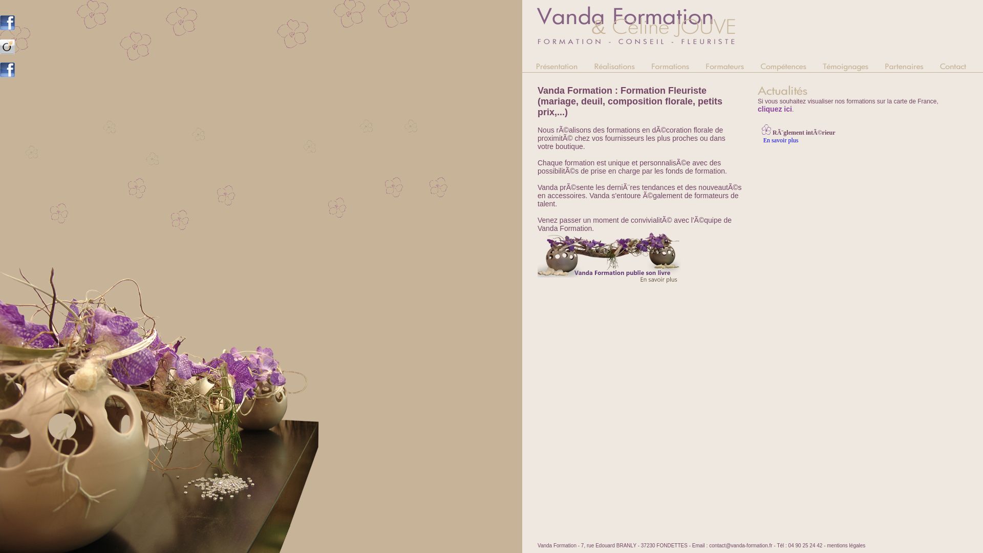 Webseitenstatus vanda-formation.fr ist   ONLINE