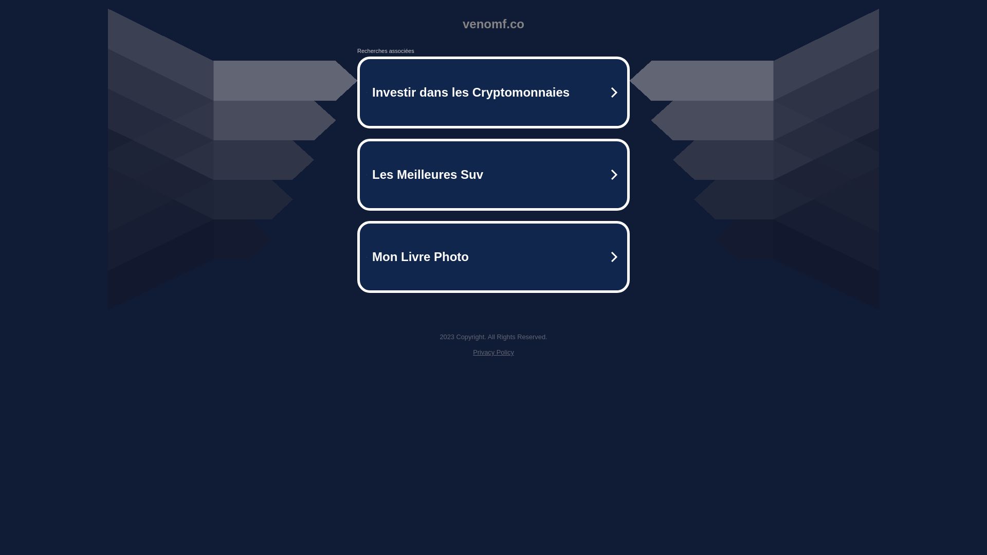 Webseitenstatus venomf.co ist   ONLINE