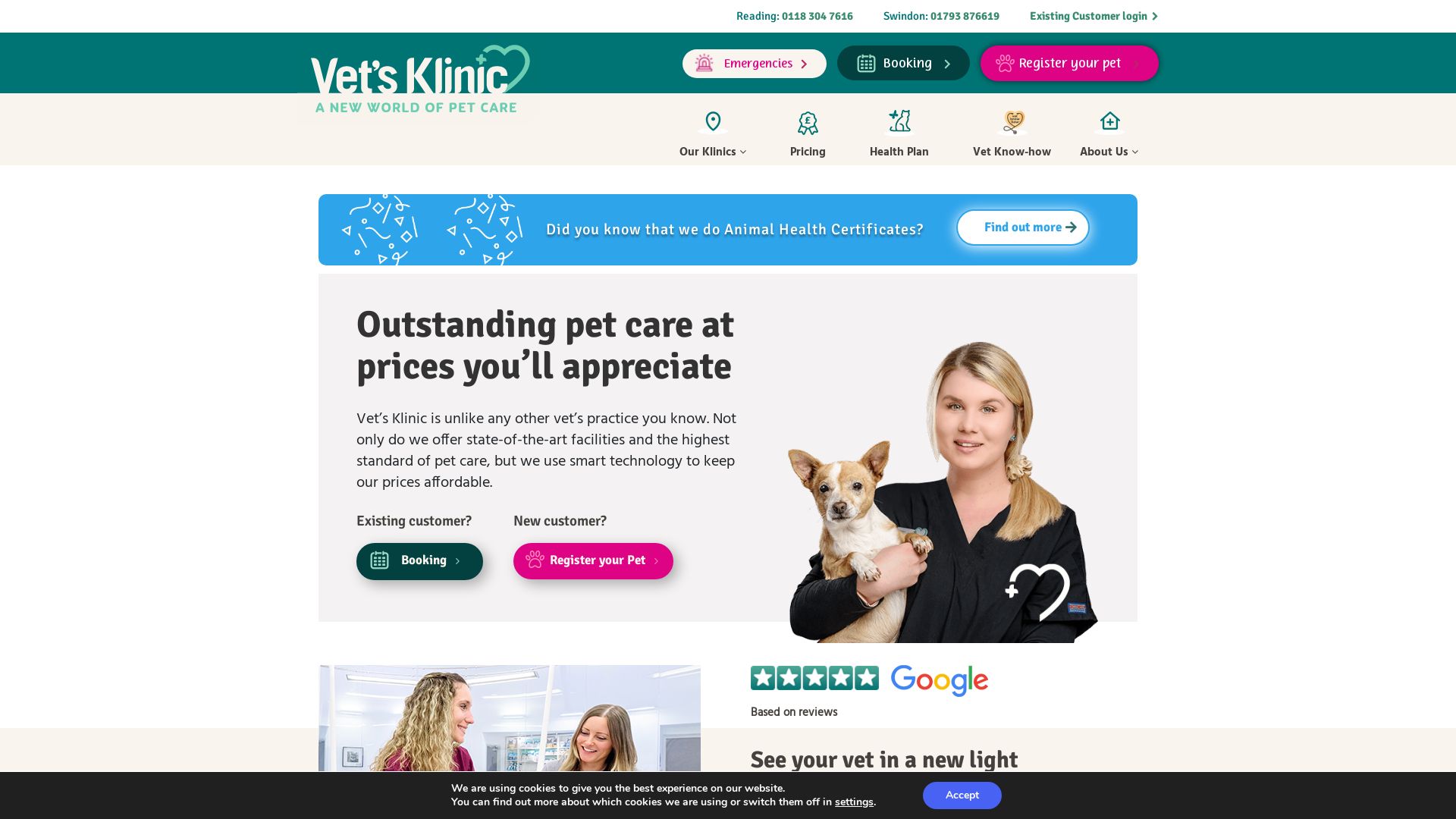 Webseitenstatus vetsklinic.co.uk ist   ONLINE