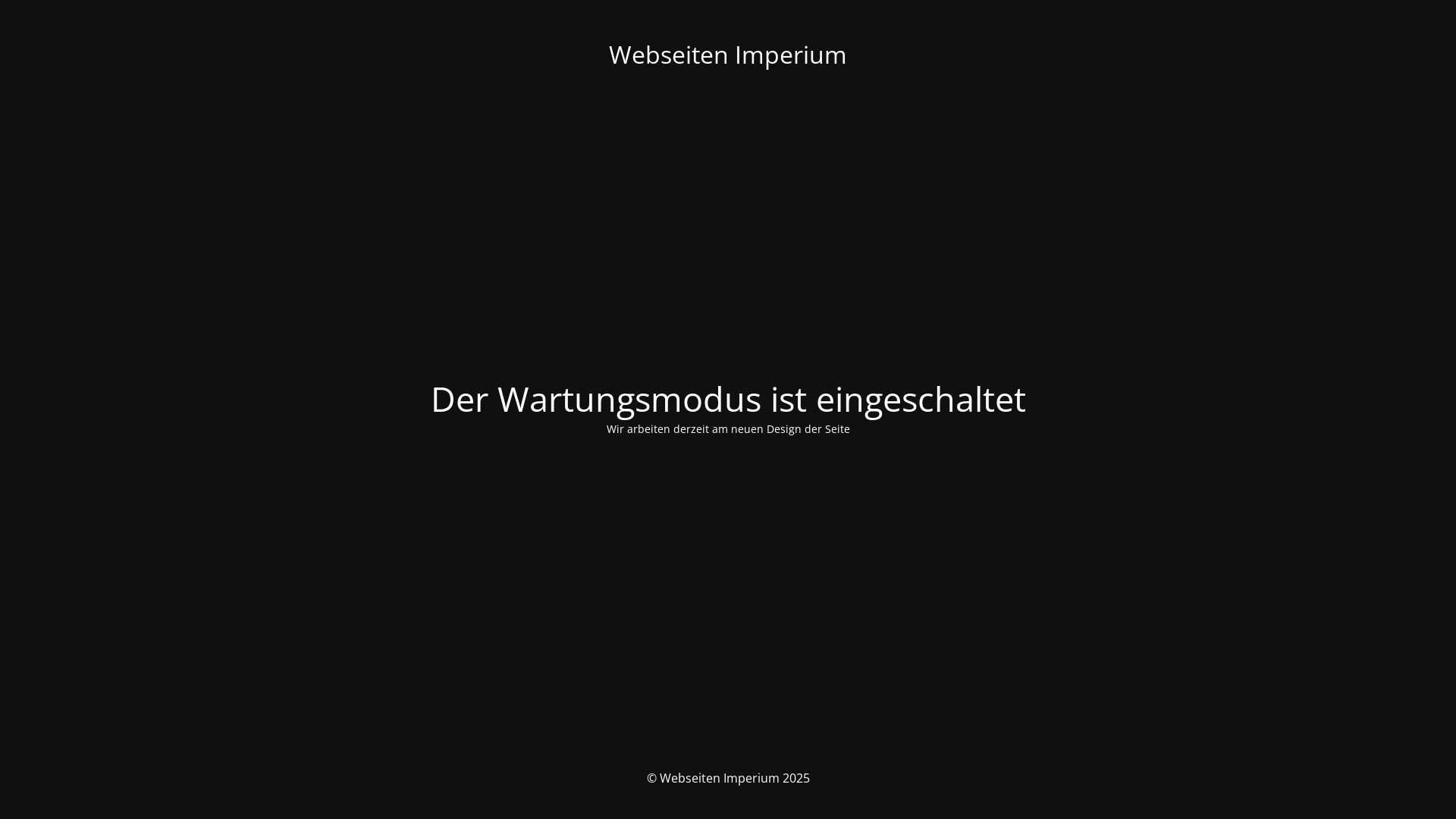 Webseitenstatus webseiten-imperium.de ist   ONLINE