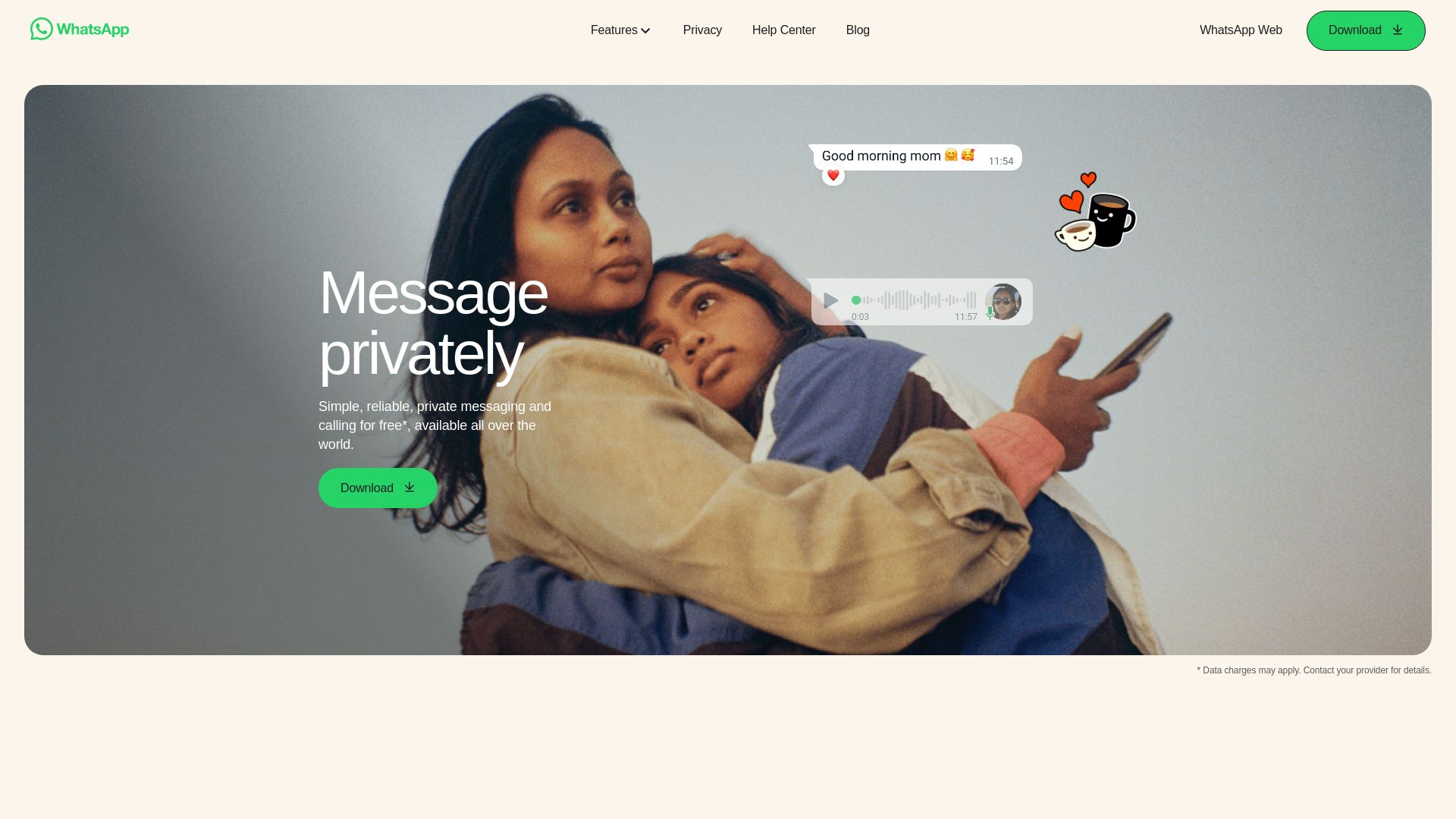 Webseitenstatus whatsapp.net ist   ONLINE