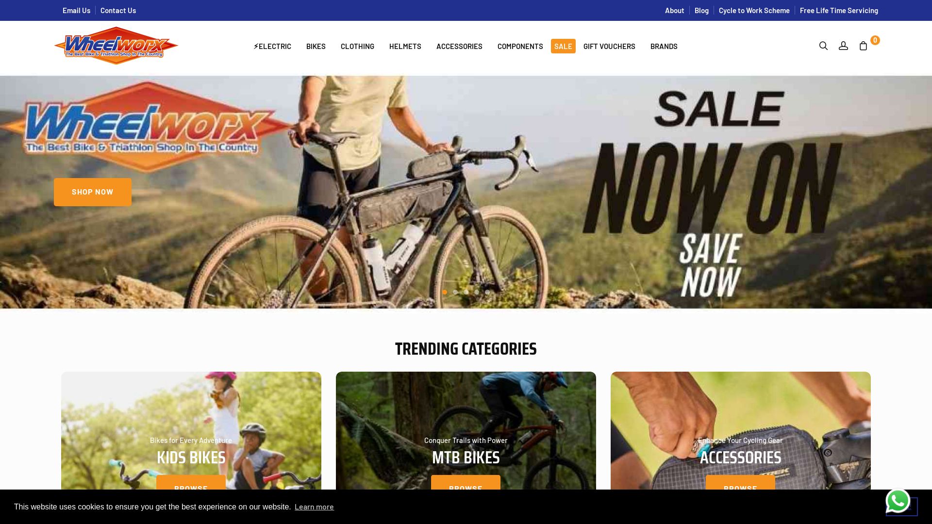 Webseitenstatus wheelworx.ie ist   ONLINE