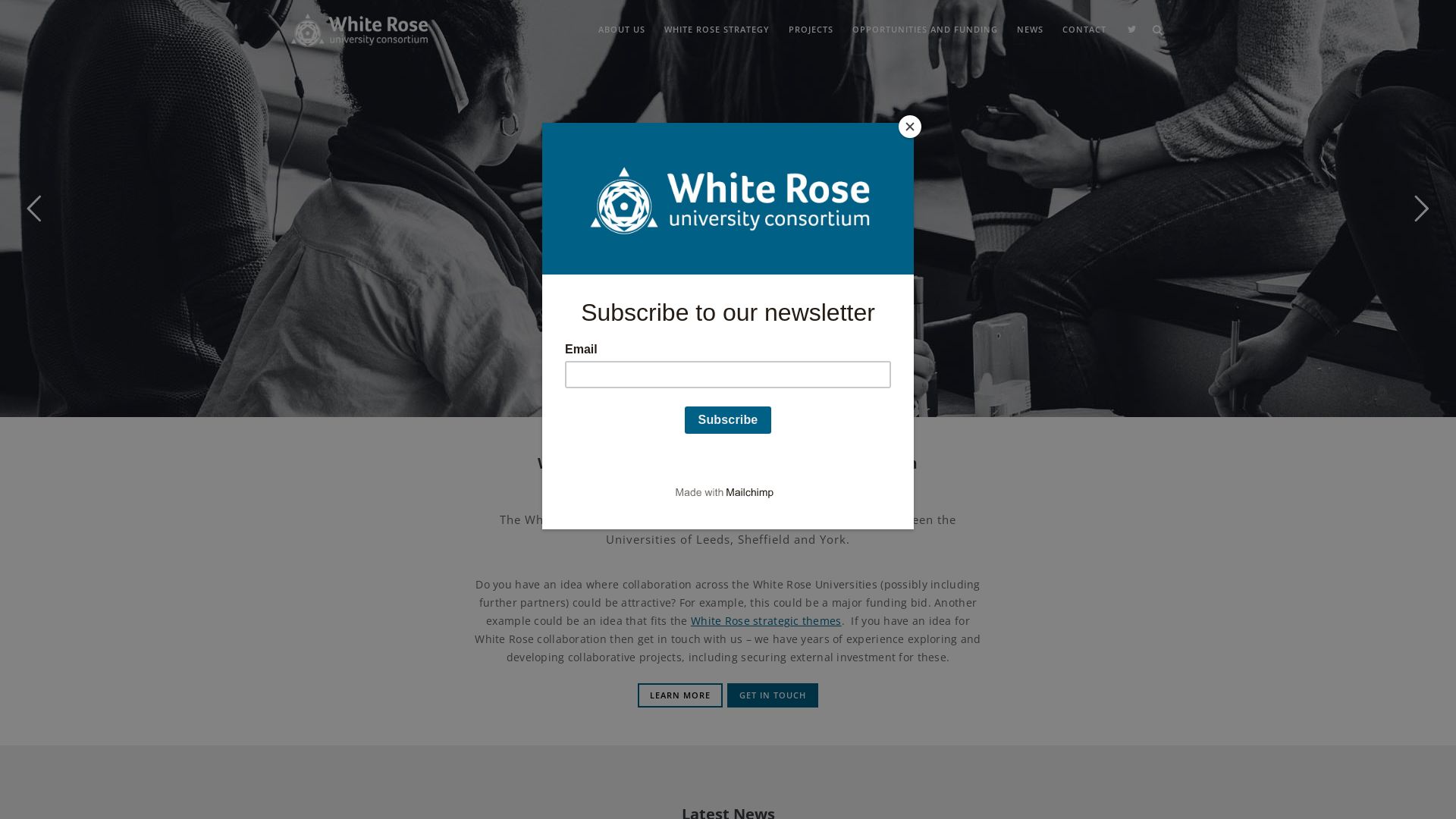 Webseitenstatus whiterose.ac.uk ist   ONLINE