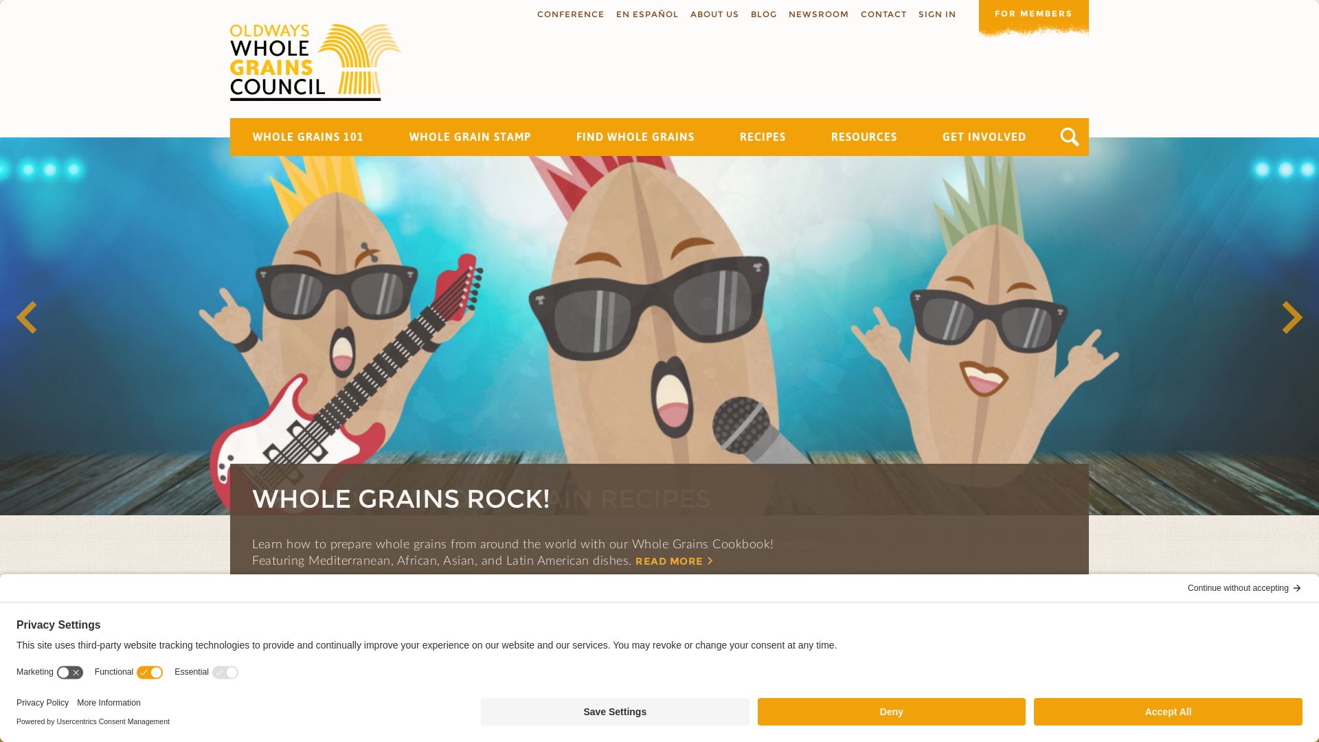 Webseitenstatus wholegrainscouncil.org ist   ONLINE