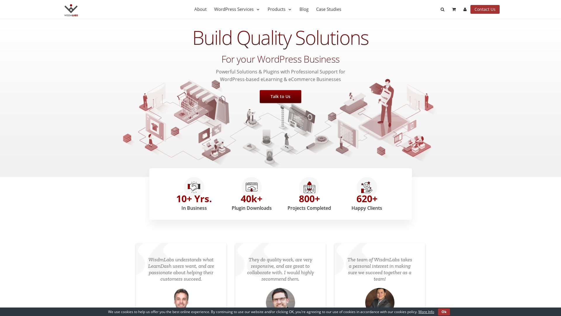 Webseitenstatus wisdmlabs.com ist   ONLINE