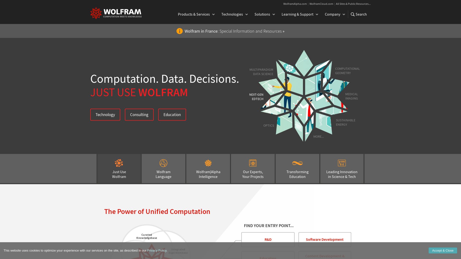 Webseitenstatus wolfram.com ist   ONLINE