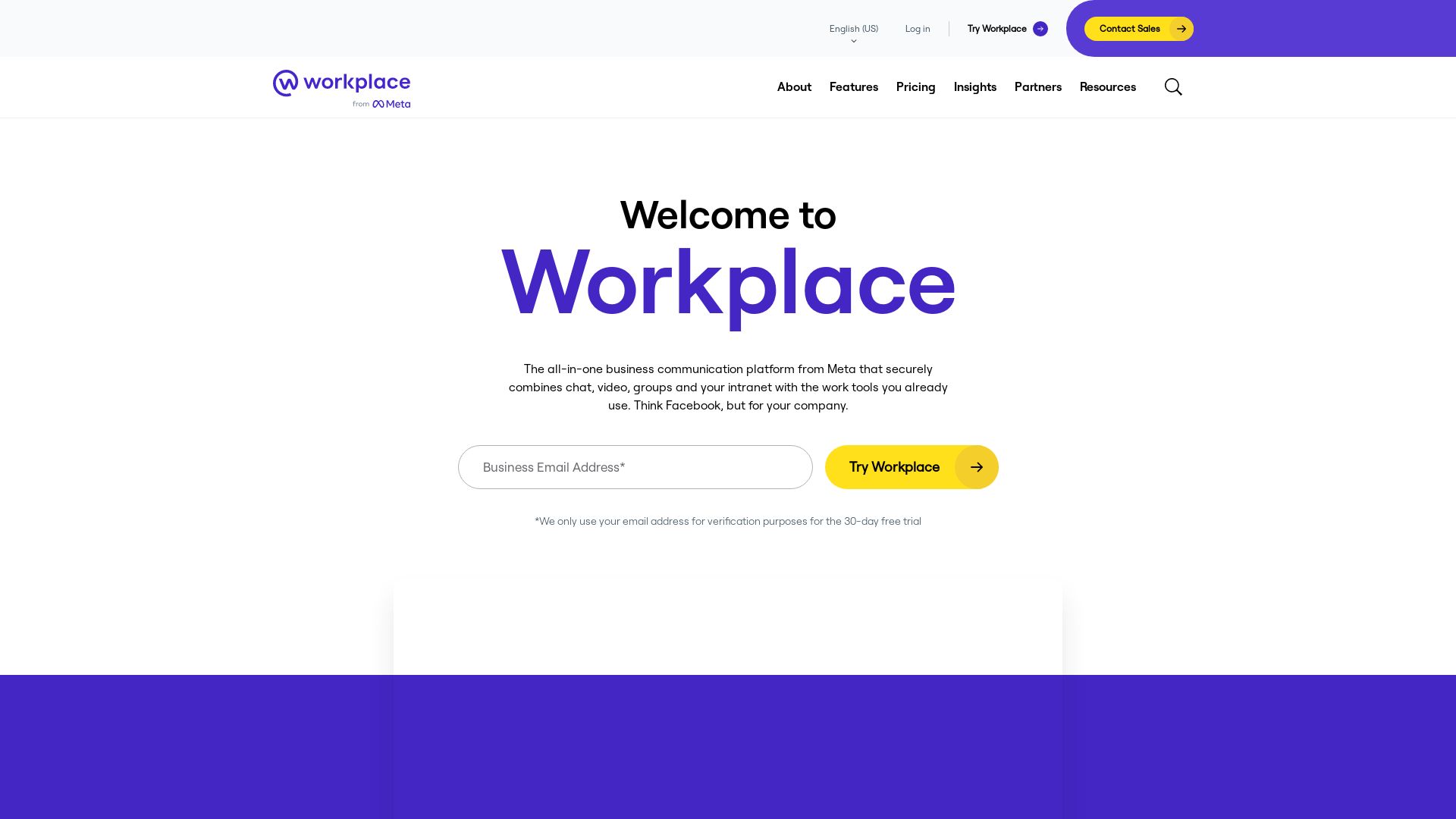 Webseitenstatus workplace.com ist   ONLINE