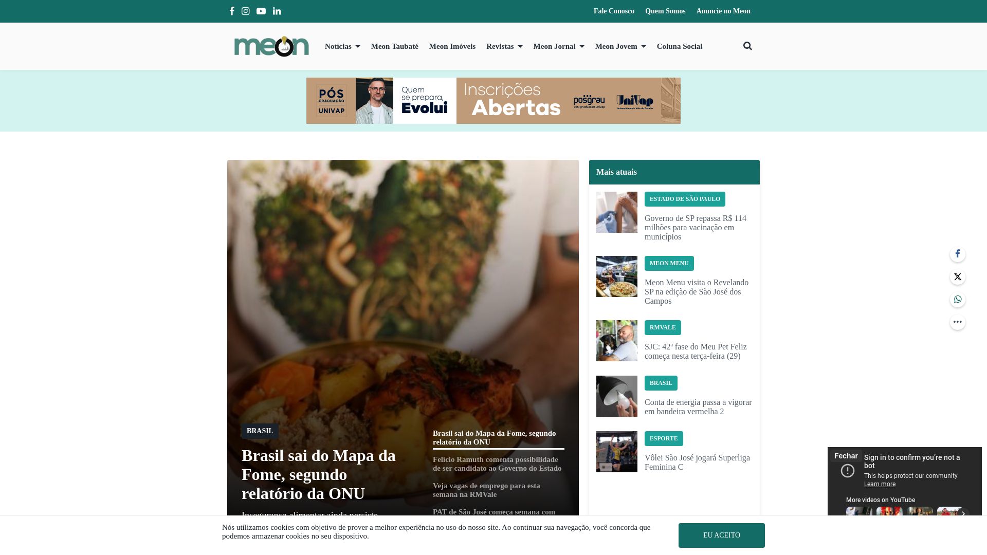 Webseitenstatus www.meon.com.br ist   ONLINE