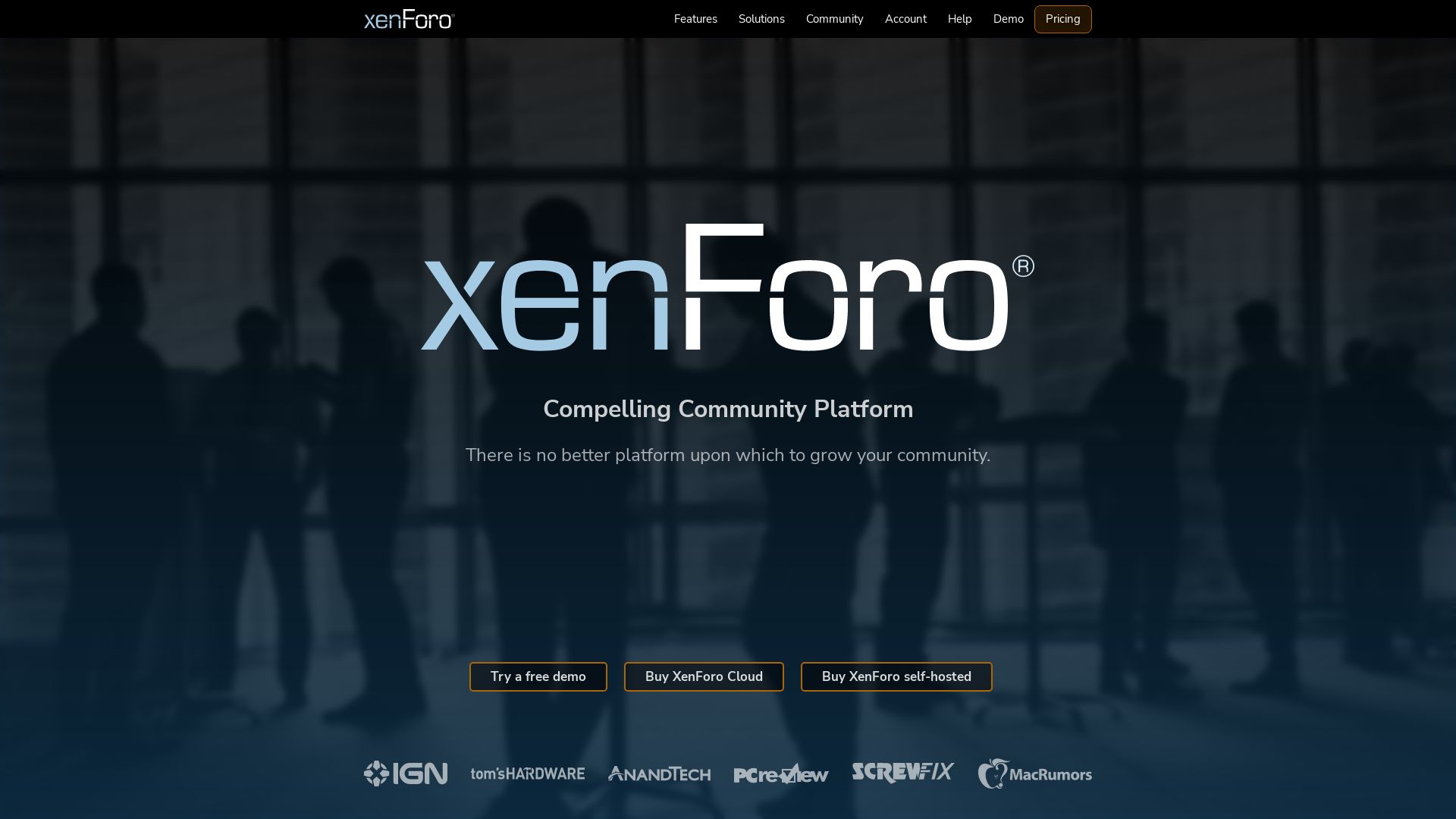 Webseitenstatus xenforo.com ist   ONLINE