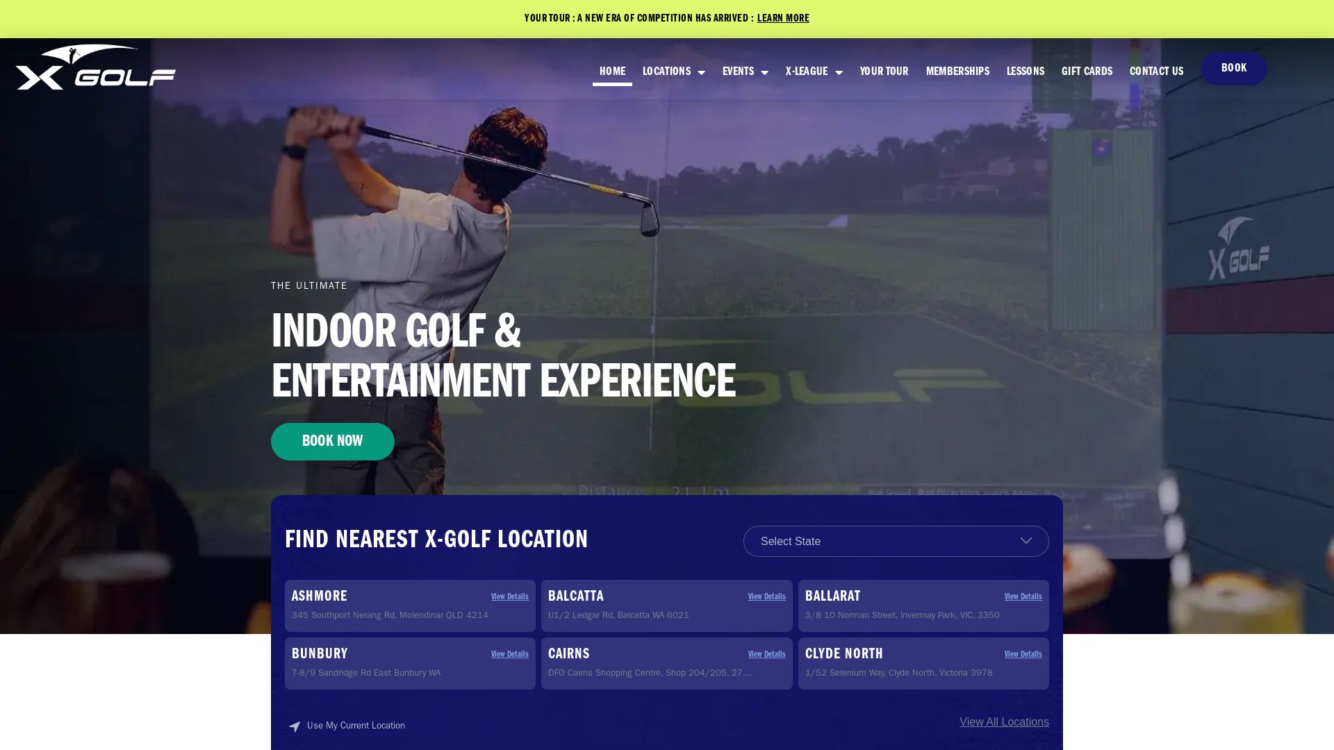 Webseitenstatus xgolf.com.au ist   ONLINE