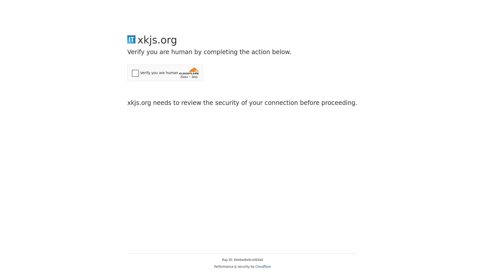 Webseitenstatus xkjs.org ist   ONLINE