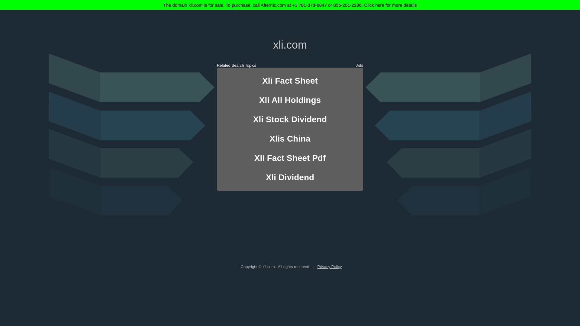 Webseitenstatus xli.com ist   ONLINE