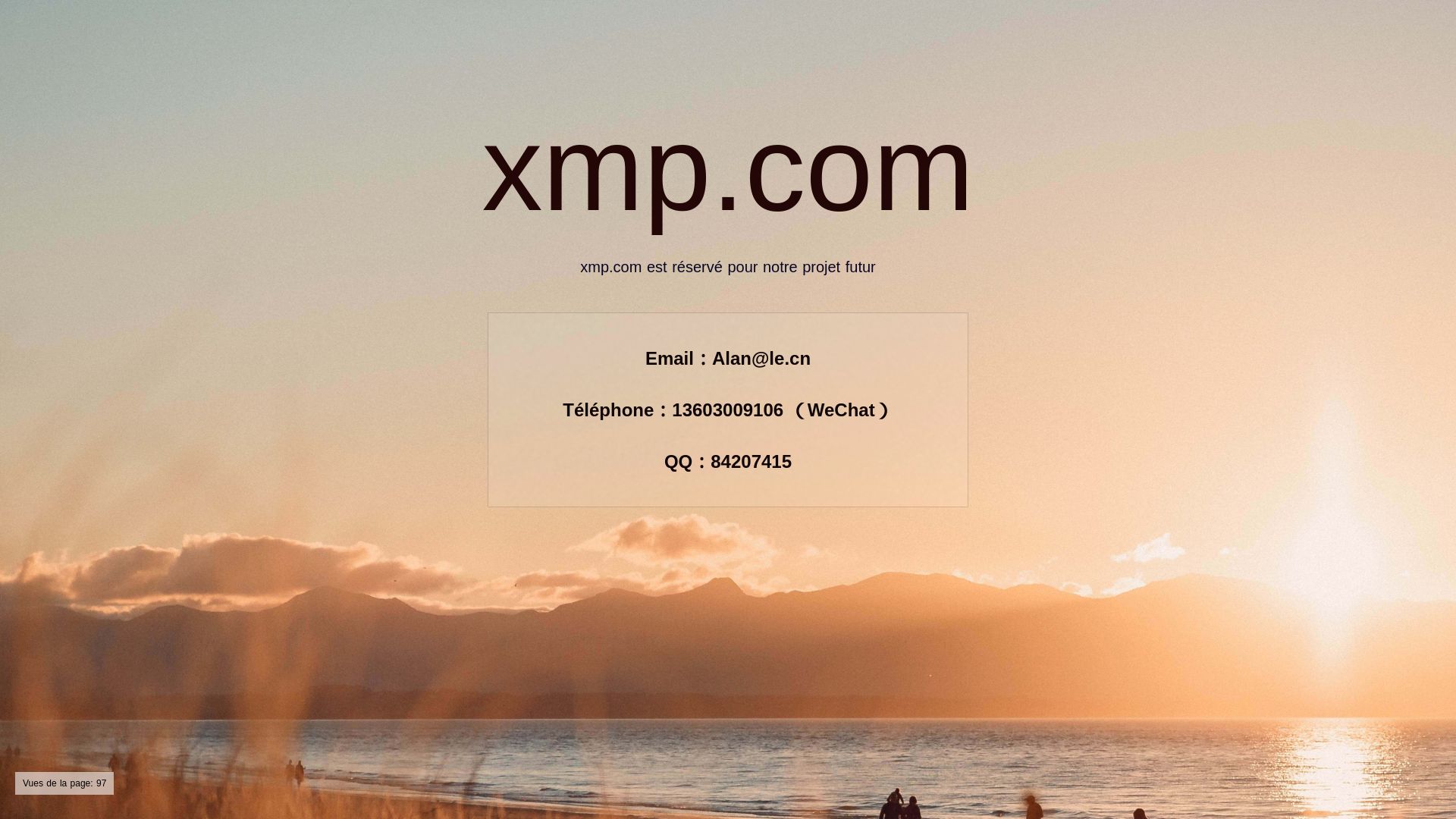 Webseitenstatus xmp.com ist   ONLINE
