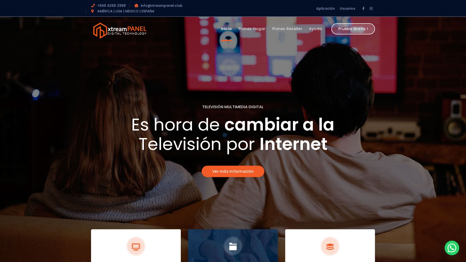 Webseitenstatus xtreampanel.club ist   ONLINE