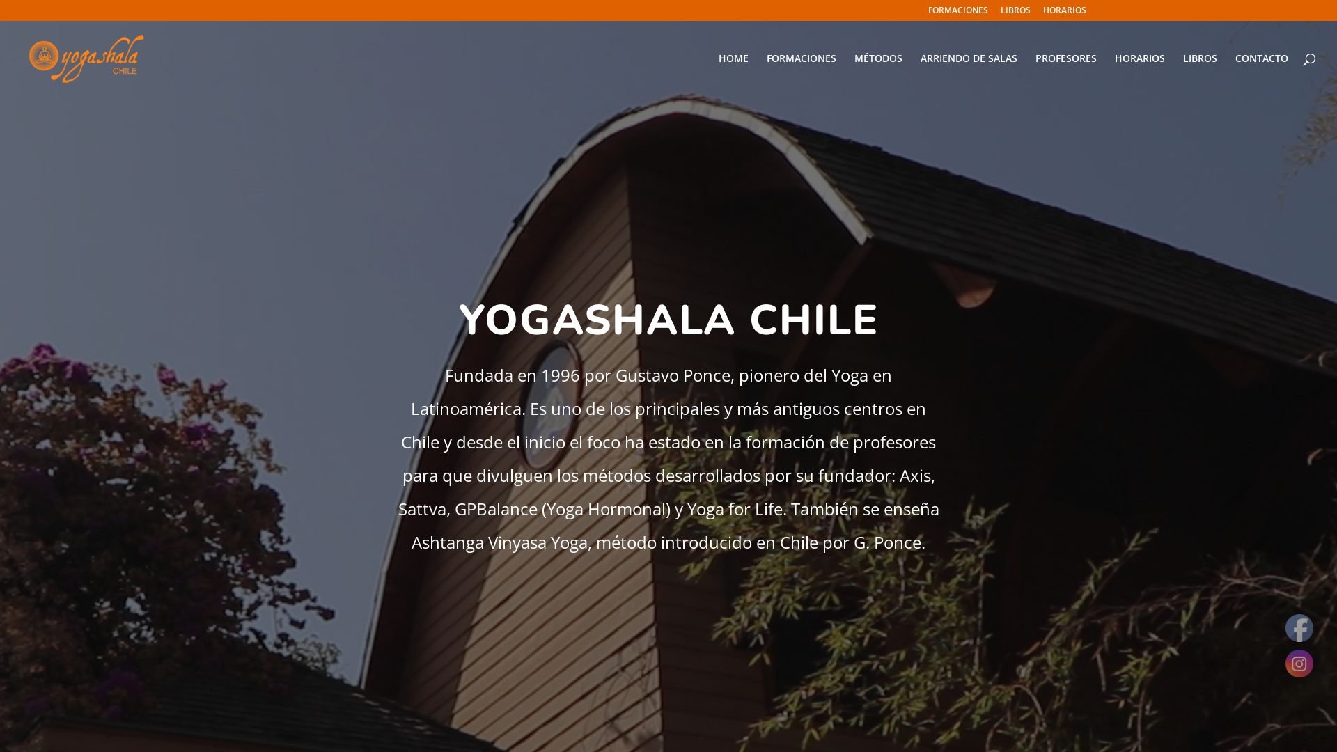 Webseitenstatus yogashala.cl ist   ONLINE