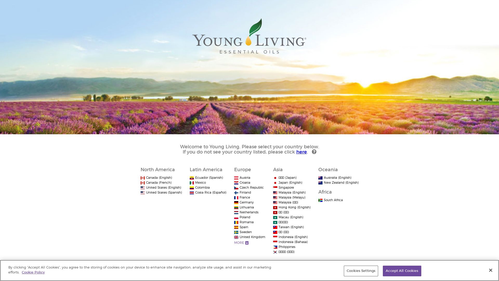 Webseitenstatus youngliving.com ist   ONLINE